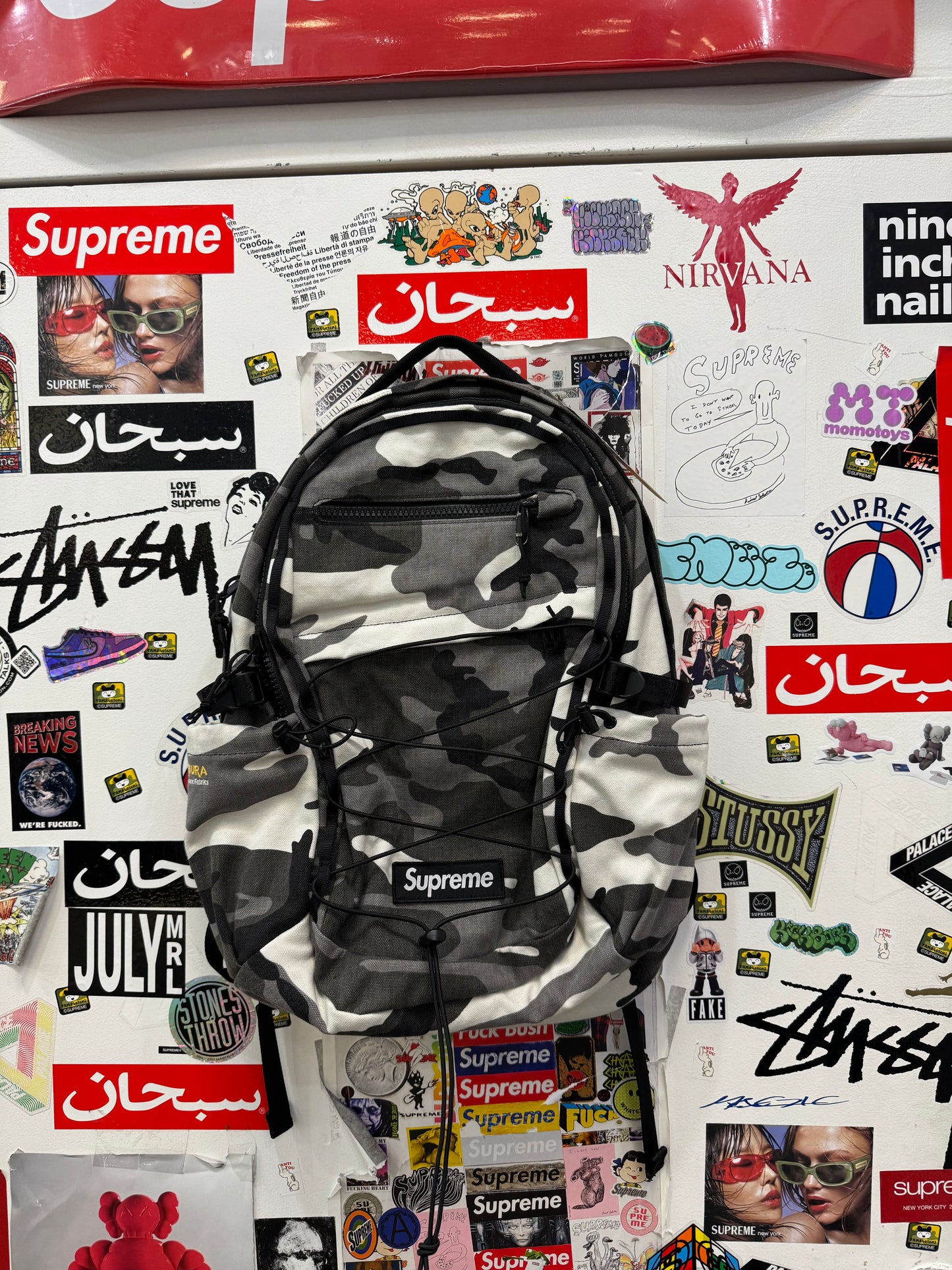 Supreme Camo Backpack SS25