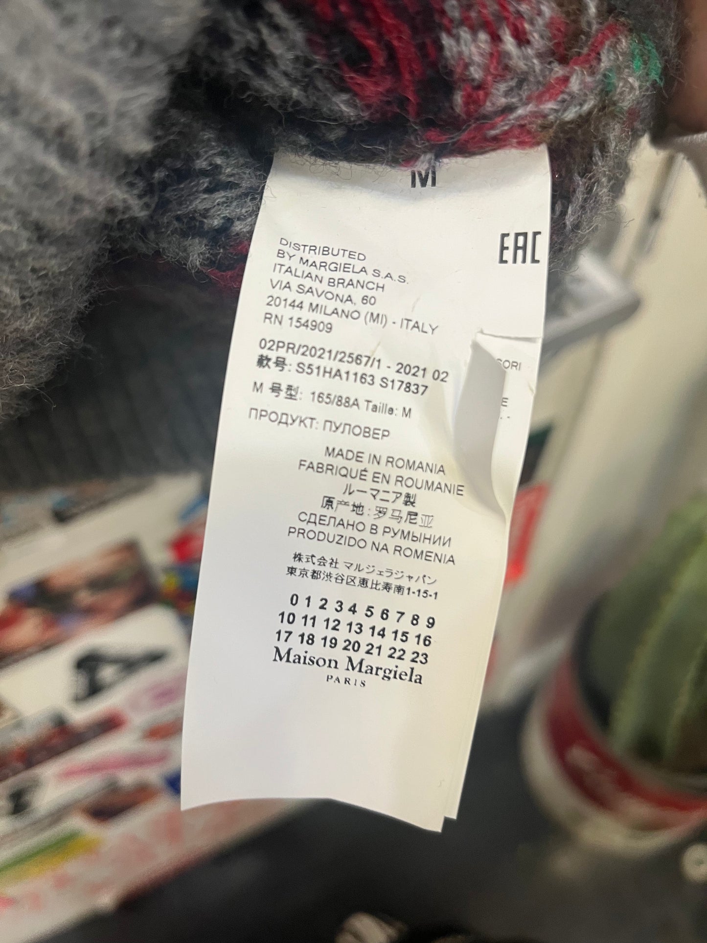 Mason Margiela Mohair Sweater