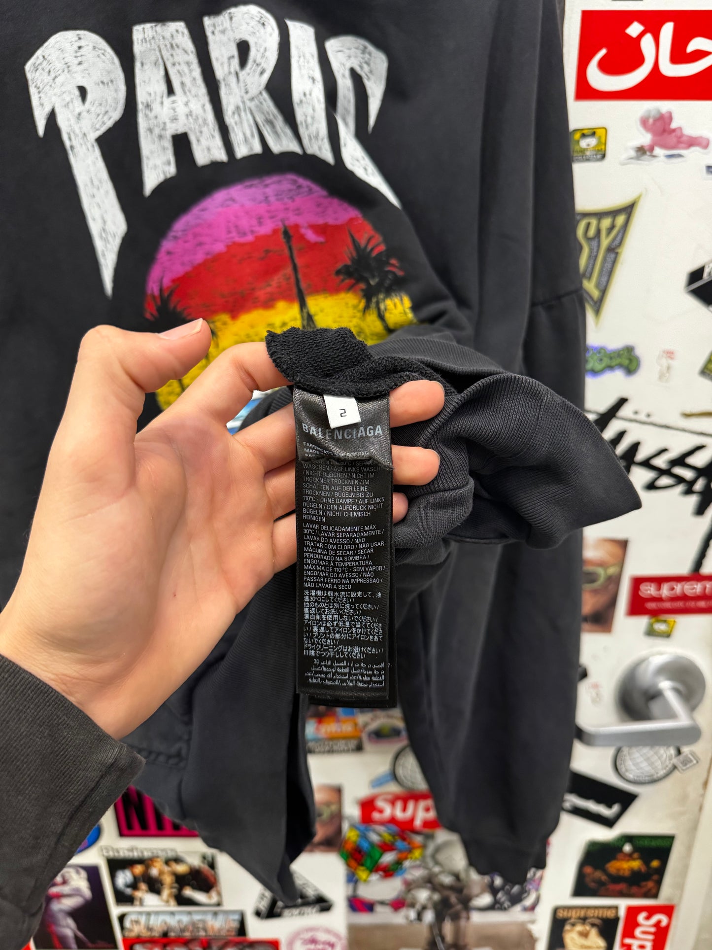 Balenciaga Sunset  Beach Hoodie