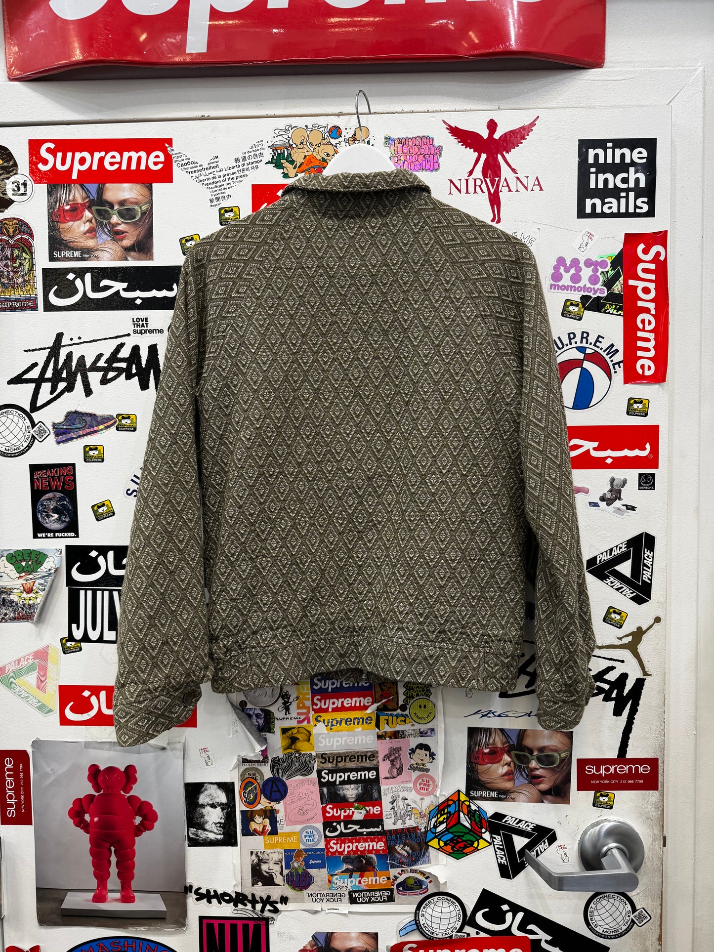 Stussy Collared Zip Up Jacket